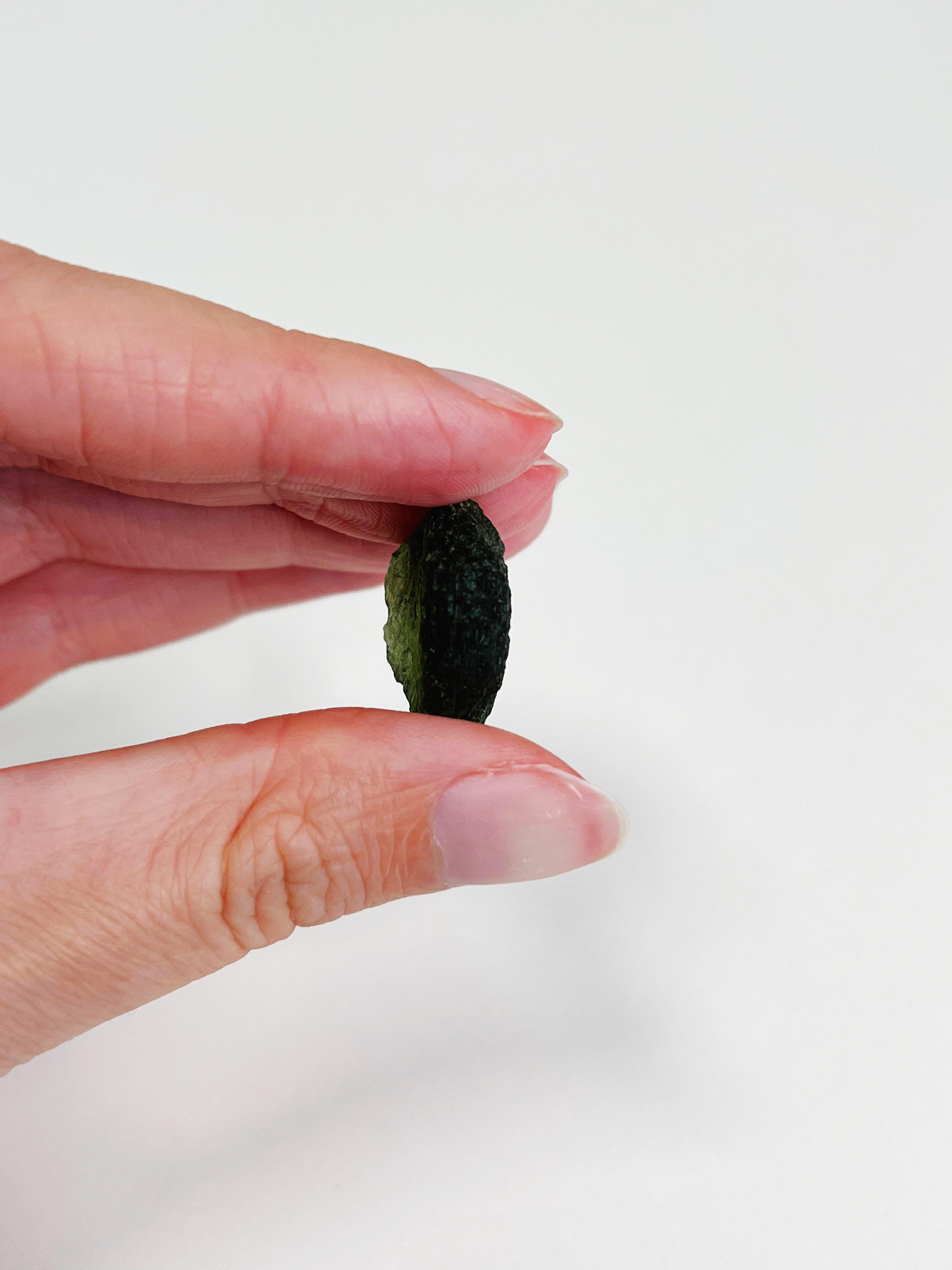 MOLDAVITE 5 - moldavite, tektite - The Mineral Maven