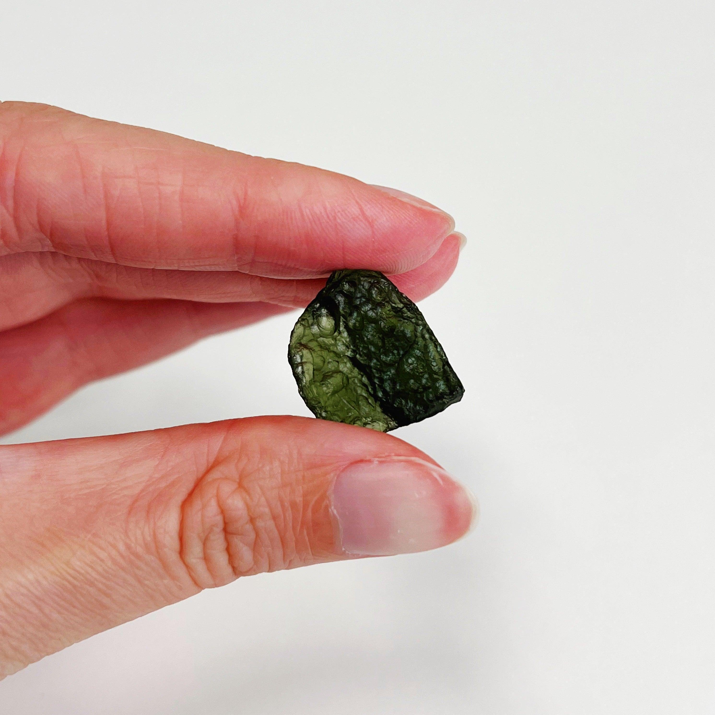 MOLDAVITE 7 - moldavite, tektite - The Mineral Maven