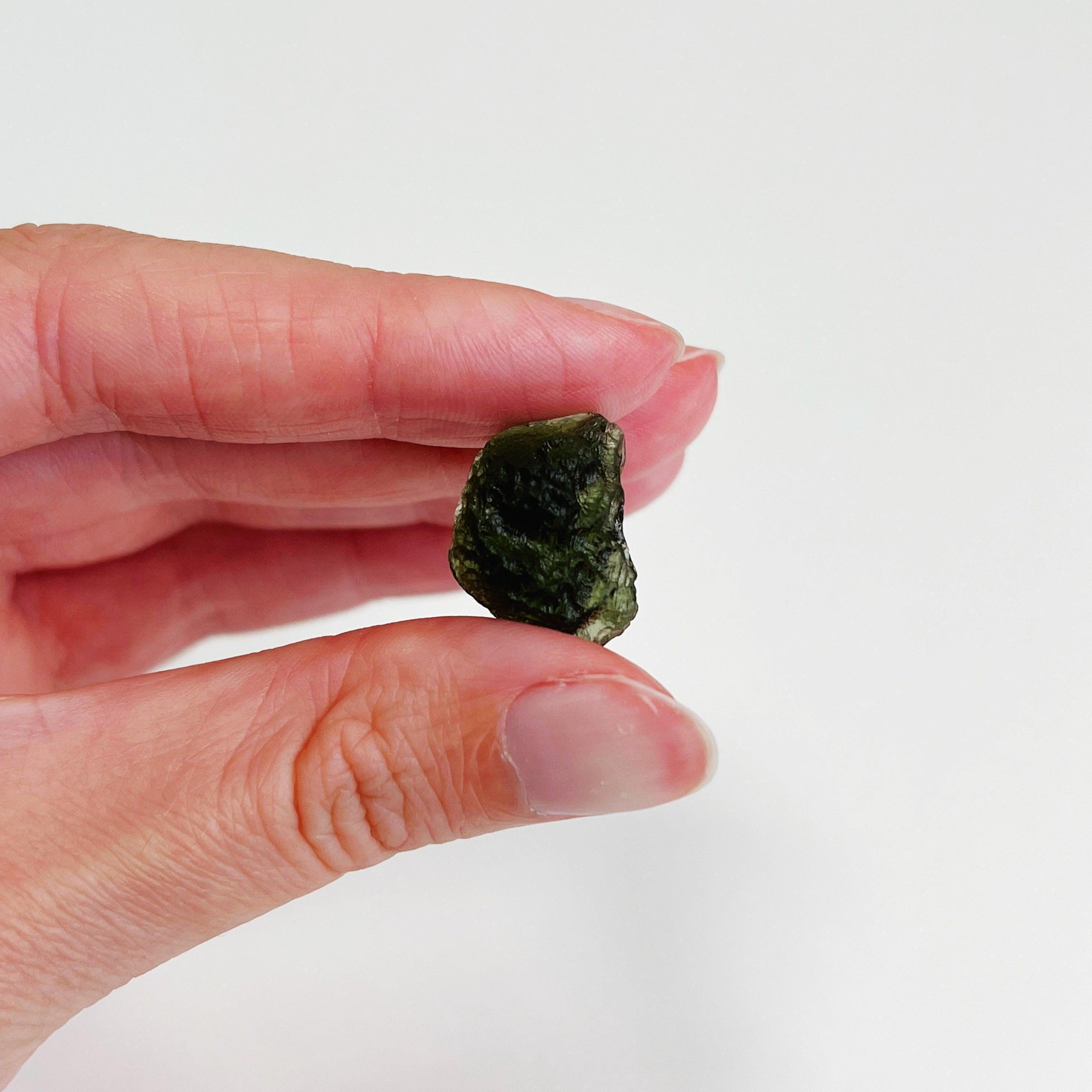 MOLDAVITE 8 - moldavite, tektite - The Mineral Maven