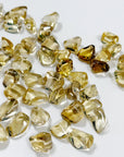 NATURAL CITRINE TUMBLE (HIGH QUALITY) - aries, citrine, natural, pocket crystal, summerween collection, tumble, tumbles, yellow - The Mineral Maven