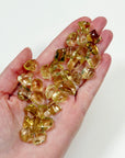 NATURAL CITRINE TUMBLE (HIGH QUALITY) - aries, citrine, natural, pocket crystal, summerween collection, tumble, tumbles, yellow - The Mineral Maven