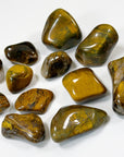NELLITE TUMBLE - crystals for beginners, leo, Nellie, nellite, pietersite, pocket crystal, pocket crystals, pocket stone, tigers eye, tucson mini drop, tumble - The Mineral Maven