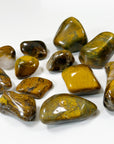 NELLITE TUMBLE - crystals for beginners, leo, Nellie, nellite, pietersite, pocket crystal, pocket crystals, pocket stone, tigers eye, tucson mini drop, tumble - The Mineral Maven