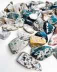 OCEAN JASPER TUMBLE - 33 bday, Black Friday sale, bulk, cancer season, emotional support, end of year sale, flash sale, holiday sale, jasper, new year sale, ocean jasper, pocket crystal, spring equinox, tumble, tumbled, tumbles - The Mineral Maven