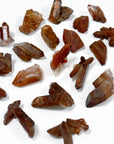 'OXBLOOD' HEMATITE IN QUARTZ POINT - Black Friday sale, crystals, hematite, hematite in quartz, hematoid quartz, oxblood hematite in quartz, quartz cluster, raw crystal, raw point, raw stone, rough crystal, Rough Stone - The Mineral Maven