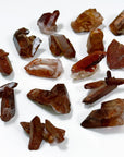 'OXBLOOD' HEMATITE IN QUARTZ POINT - Black Friday sale, crystals, hematite, hematite in quartz, hematoid quartz, oxblood hematite in quartz, quartz cluster, raw crystal, raw point, raw stone, rough crystal, Rough Stone - The Mineral Maven