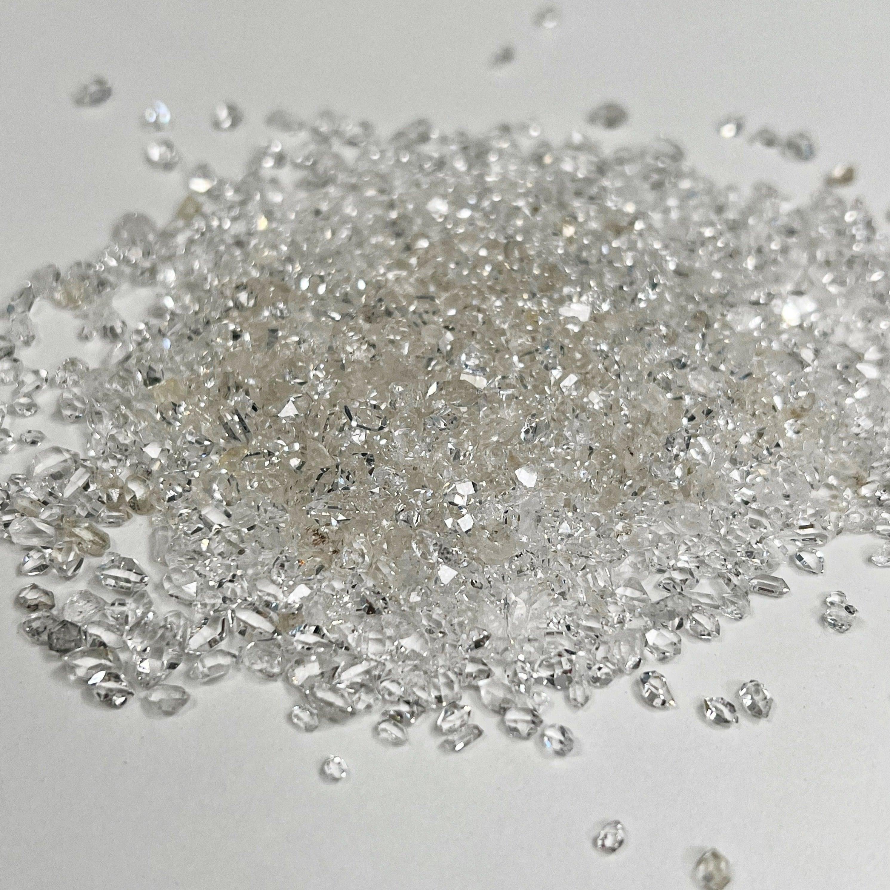 PAKIMER "DIAMOND DUST" BAGGIE (5g) - 33 bday, 444 sale, baggie, diamond dust, emotional support, end of year sale, gridding, herkimer, herkimer diamond, holiday sale, new year sale, pakimer, pocket crystal, pocket crystals, transform gift bundle - The Mineral Maven