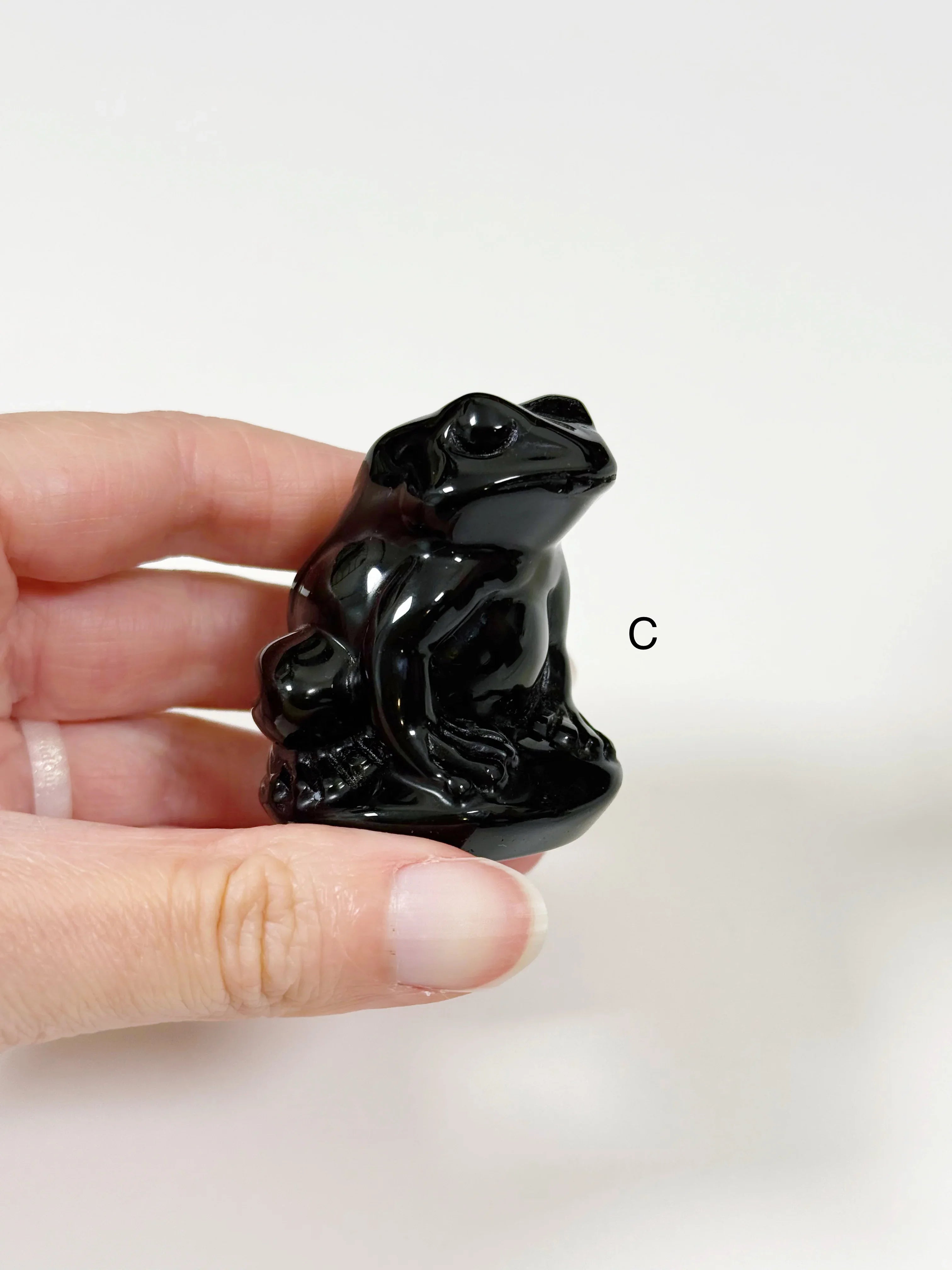 PICK YOUR OWN: CRYSTAL SITTING FROG - 6th anniversary, crystal critter, crystal frog, frog, green aventurine, leopard jasper, leopardskin jasper, obsidian, quartz, red jasper, rose quartz, sitting frog, sodalite - The Mineral Maven