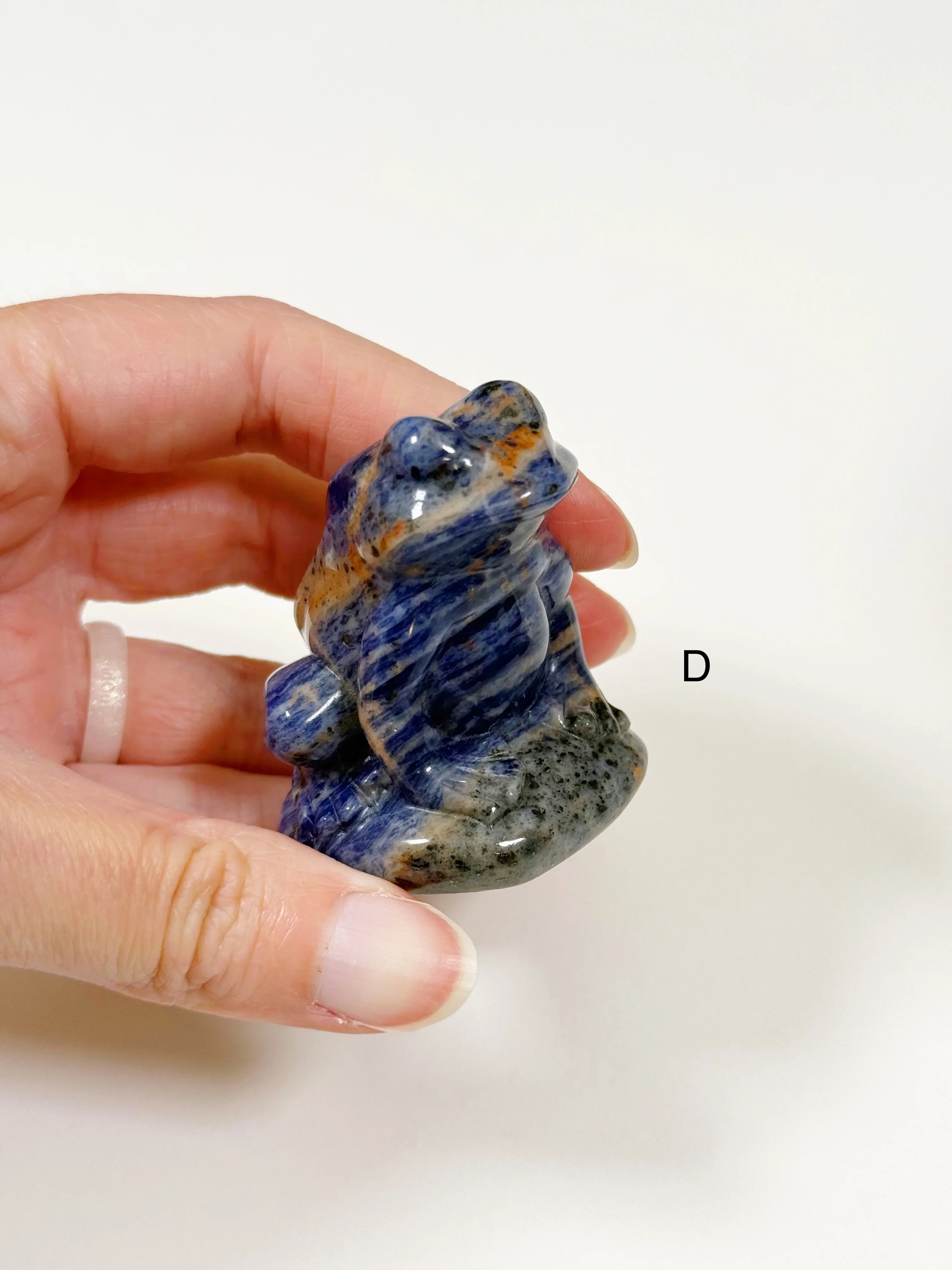 PICK YOUR OWN: CRYSTAL SITTING FROG - 6th anniversary, crystal critter, crystal frog, frog, green aventurine, leopard jasper, leopardskin jasper, obsidian, quartz, red jasper, rose quartz, sitting frog, sodalite - The Mineral Maven
