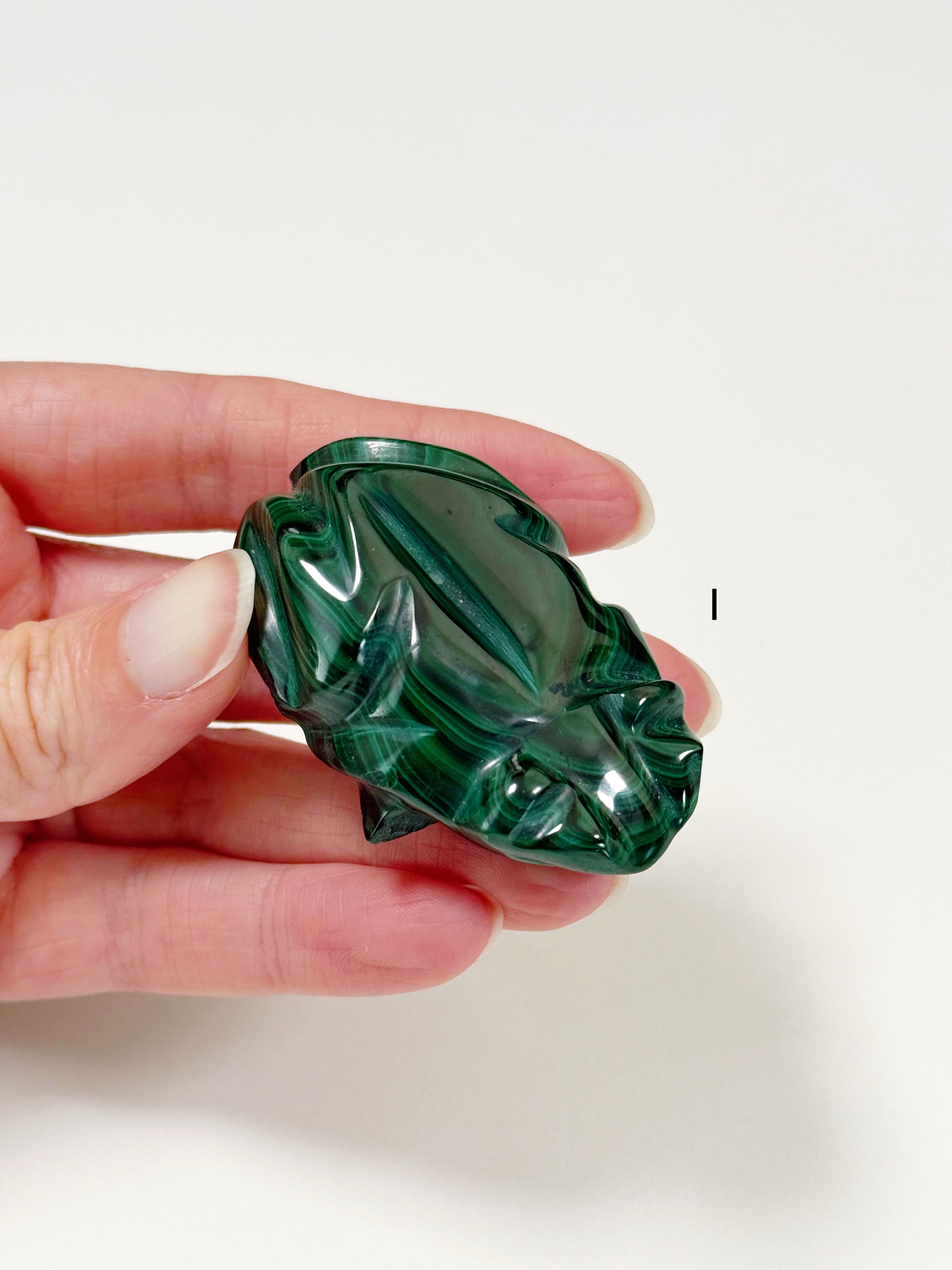 PICK YOUR OWN: MALACHITE FROG - 6th anniversary, crystal critter, crystal frog, frog, malachite, medium frog, polished, polished stone - The Mineral Maven