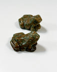PICK YOUR OWN: NUNDOORITE MEDIUM FROG - crystal critter, crystal frog, frog, medium frog, nundoorite - The Mineral Maven
