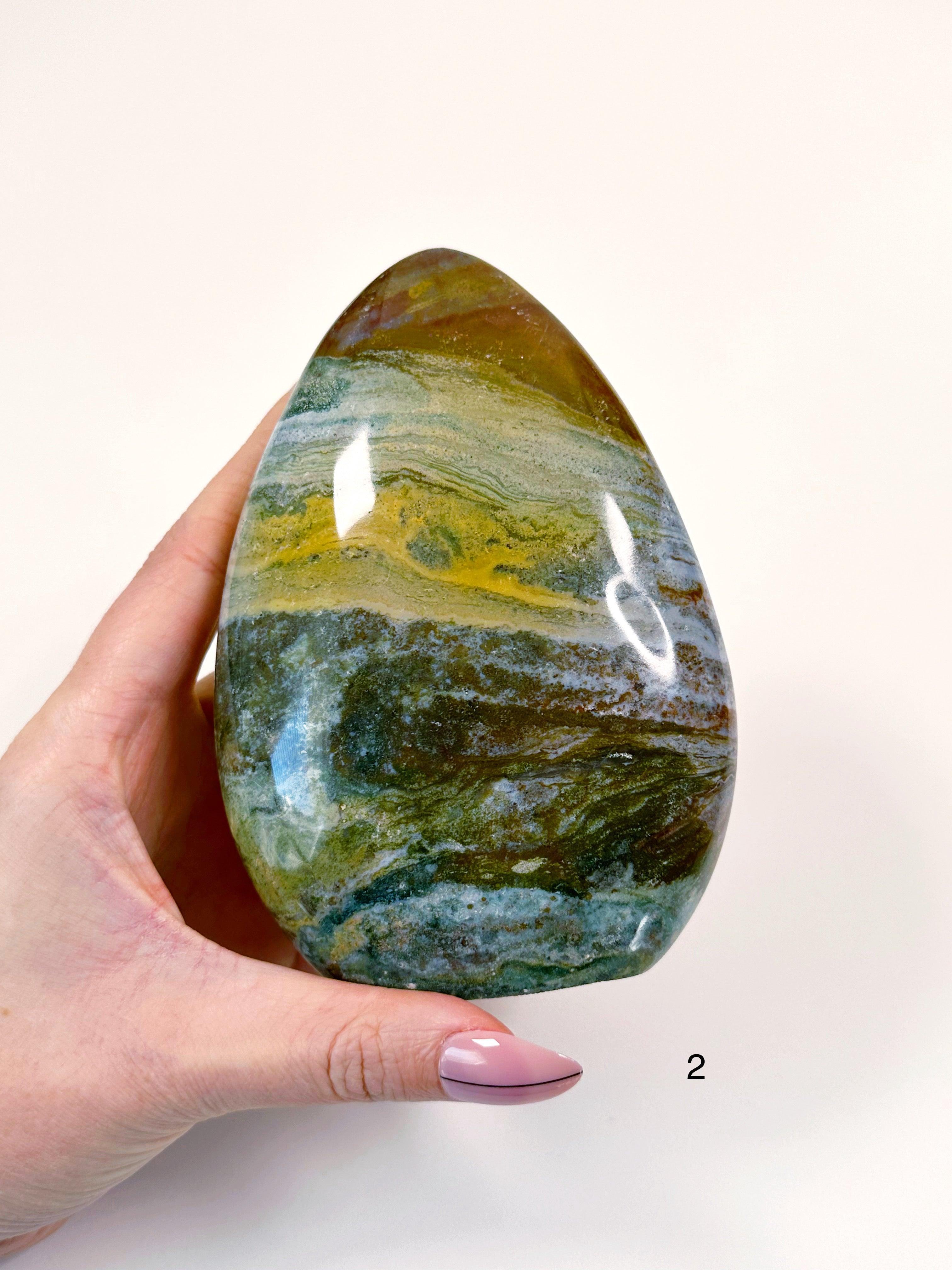 PICK YOUR OWN: OCEAN JASPER FREEFORMS - 33 bday, 444 sale, emotional support, freeform, holiday sale, new year sale, ocean jasper, one of a kind - The Mineral Maven