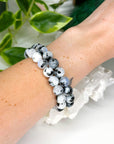 RAINBOW MOONSTONE 10mm - HANDMADE CRYSTAL BRACELET - 10 Dec Inventory, 10mm, 2025 vibes, air, Aquarius, bracelet, bracelet inventory check, cancer, clear/white, crystal bracelet, emotional support, fertility, Friday the 13th, gemini, handmade bracelet, jewelry, joy gift bundle, June 2025 inventory check, libra, market bracelet, moonstone, new beginnings, new beginnings gift bundle, pisces, rainbow moonstone, spring things, virgo, Wearable - The Mineral Maven