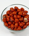 RED JASPER MINI HEART - 6th anniversary, heart, heart shape, mini heart, pocket crystal, pocket crystals, pocket stone, red jasper - The Mineral Maven
