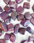 RUBY TUMBLE - 2025 vibes, 33 bday, Black Friday sale, cancer season, end of year sale, flash sale, holiday sale, joy gift bundle, leo season, new year sale, pocket crystal, ruby, spring equinox, summer solstice, tumble, winter solstice - The Mineral Maven