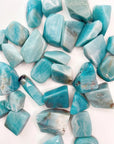 SKY JASPER XL TUMBLE - 33 bday, 7 sale, Black Friday sale, crystals for beginners, end of year sale, flash sale, holiday sale, new year sale, pocket crystal, pocket stone, sky jasper, tumble - The Mineral Maven