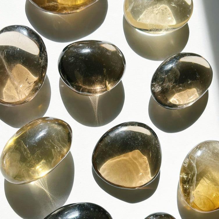 SMOKY QUARTZ PALM STONE - 33 bday, 444 sale, Black Friday sale, crystals for beginners, end of year sale, holiday sale, palm, palm stone, palmstone, smoky quartz - The Mineral Maven