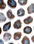 'SWEET POTATO' AGATE GEODE (POLISHED) - Agate, Black Friday sale, emotional support, end of year sale, geode, pocket crystal, pocket crystals, polished, polished stone, sweet potato geode - The Mineral Maven