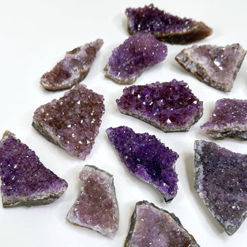 URUGUAYAN RAINBOW AMETHYST CLUSTER - 33 bday, 444 sale, amethyst, amethyst cluster, crystal cluster, february, mine direct, recently added, Rough Stone, Uruguayan amethyst - The Mineral Maven