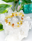 YELLOW AVENTURINE 6mm - HANDMADE CRYSTAL BRACELET - 10 Dec Inventory, 6mm, april astro, august 2025 restock, bracelet, bracelet inventory check, crystal bracelet, fall-o-ween, fall-o-ween bracelets, fire, grief gift bundle, handmade bracelet, jewelry, June 2025 inventory check, market bracelet, springtime, vernal vibes, Wearable, yellow, yellow aventurine - The Mineral Maven