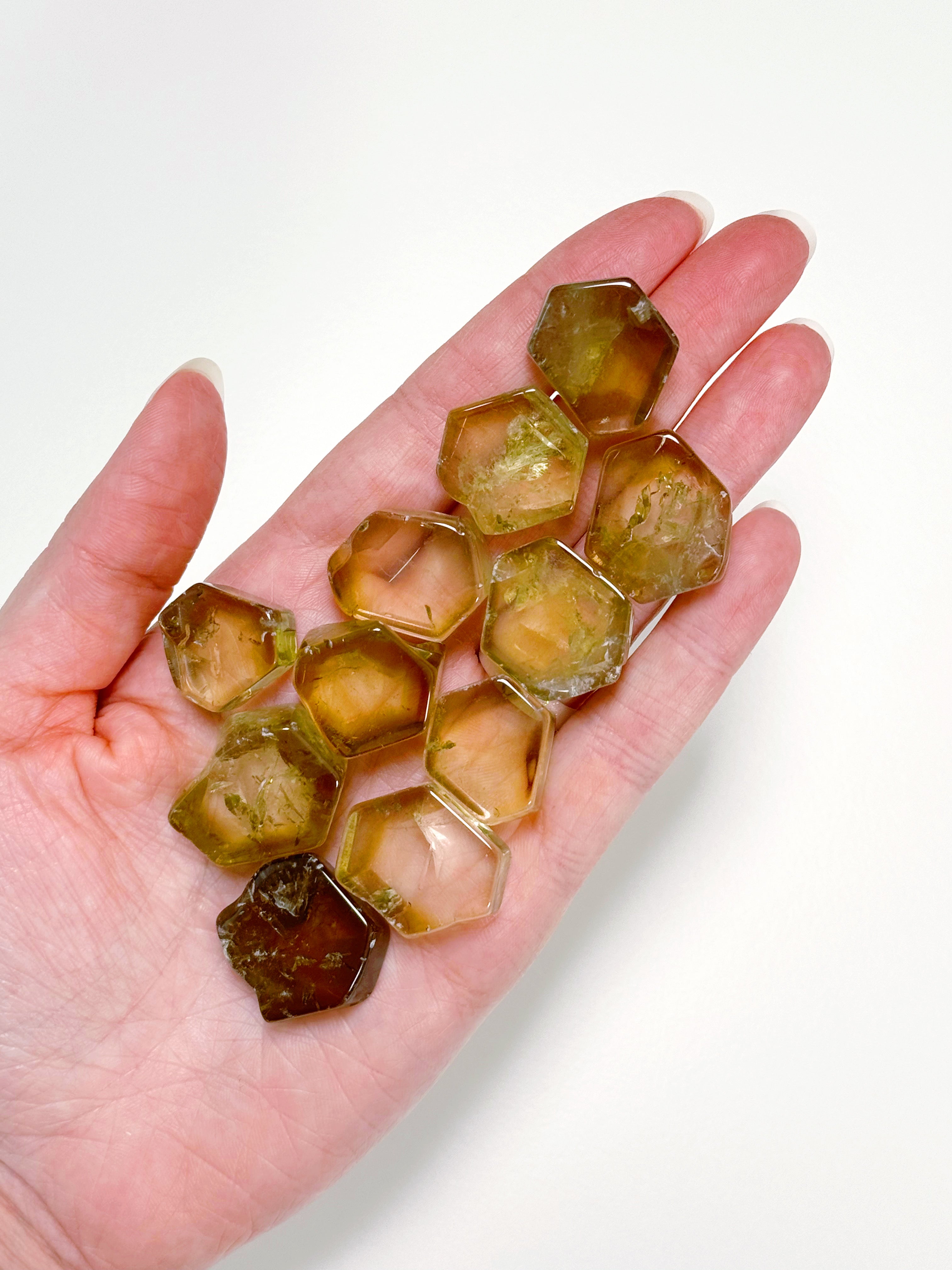 ZAMBIAN CITRINE COIN (POLISHED) - 2025 vibes, Black Friday sale, career, citrine, citrine coin, citrine point, crystals for beginners, good luck + abundance, Leo szn, natural citrine, pocket crystal, pocket crystals, pocket stone, smoky citrine, winter solstice, zambian citrine - The Mineral Maven