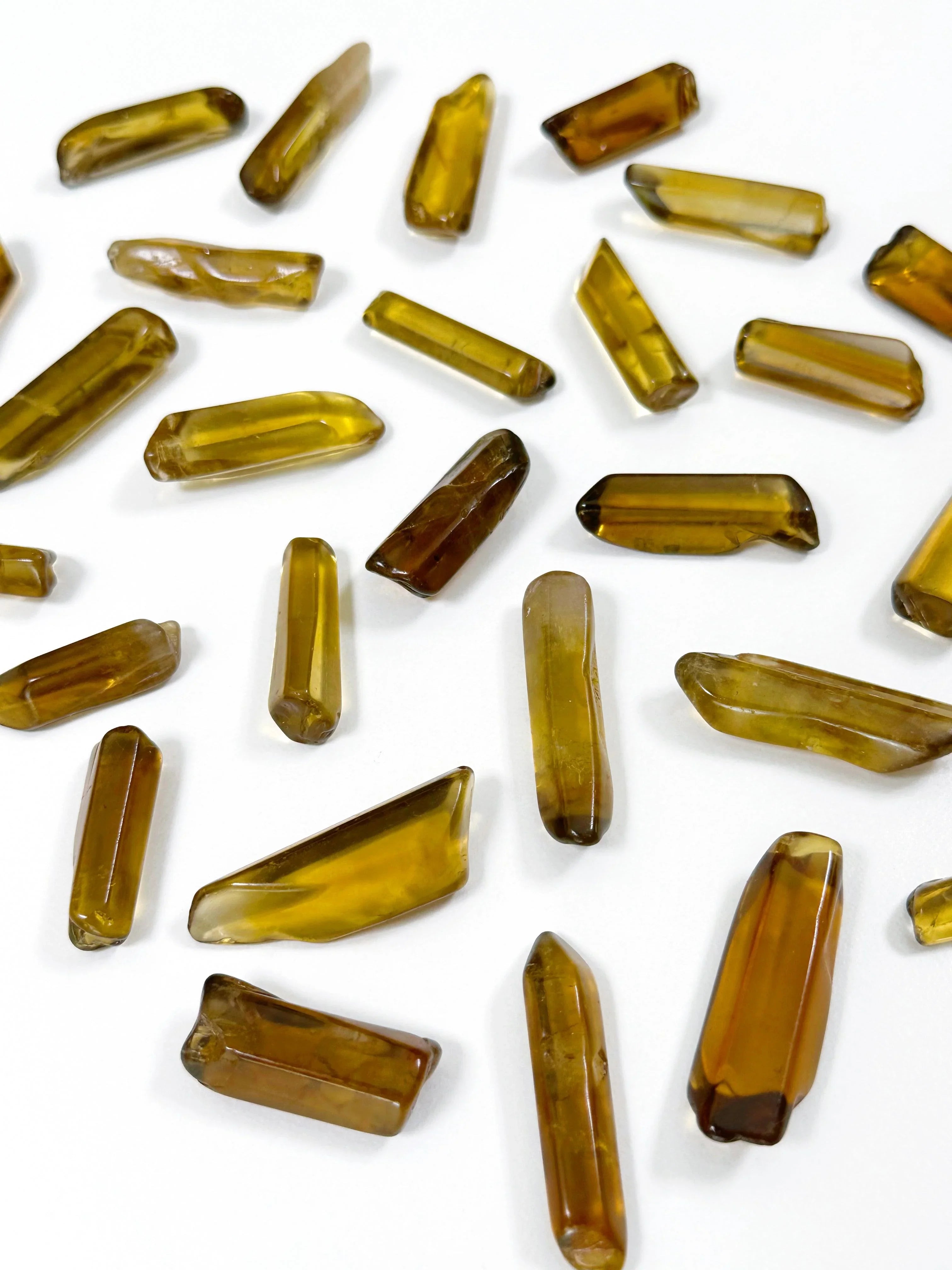 ZAMBIAN CITRINE POINT (POLISHED) - 2025 vibes, 33 bday, abundance gift bundle, Black Friday sale, career, citrine, citrine point, crystals for beginners, end of year sale, good luck + abundance, holiday sale, Leo szn, natural citrine, pocket crystal, pocket crystals, pocket stone, smoky citrine, winter solstice, zambian citrine - The Mineral Maven