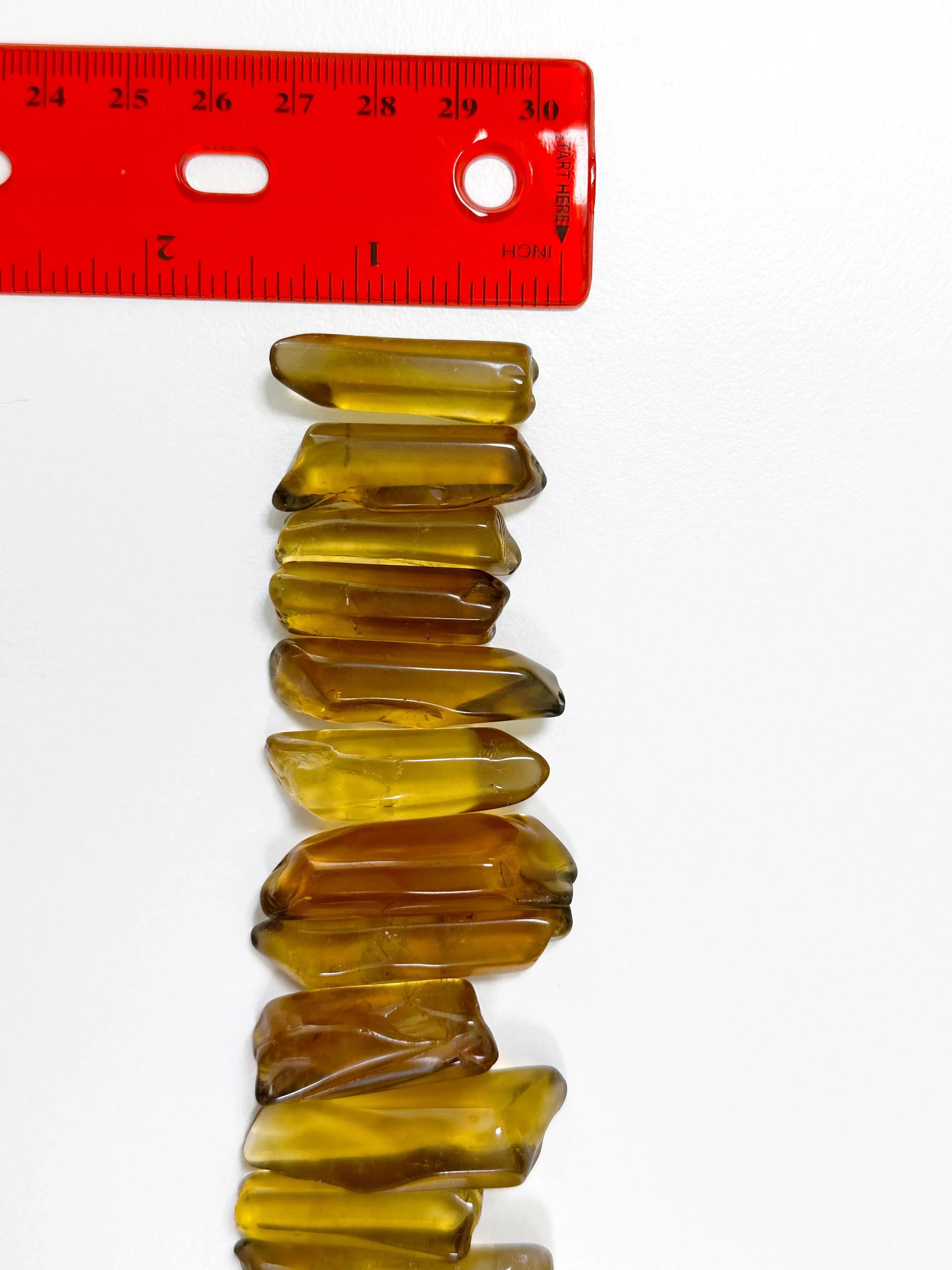 ZAMBIAN CITRINE POINT (POLISHED) - 2025 vibes, 33 bday, abundance gift bundle, Black Friday sale, career, citrine, citrine point, crystals for beginners, end of year sale, good luck + abundance, holiday sale, Leo szn, natural citrine, pocket crystal, pocket crystals, pocket stone, smoky citrine, winter solstice, zambian citrine - The Mineral Maven